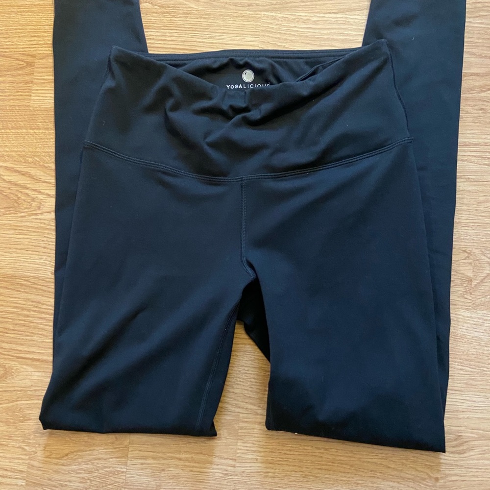 Skinny leg full length sz med leggings-Yogalicious